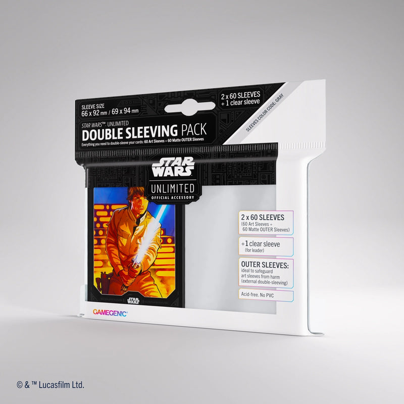 Gamegenic Star Wars: Unlimited Double Sleeving Pack - Luke Skywalker