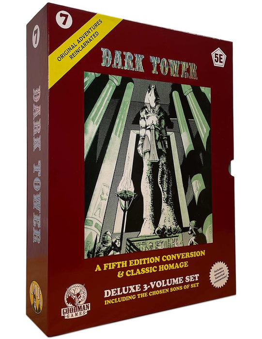 Dungeon Crawl Classics RPG: Dark Tower (3 Volume Slipcase Set) (5E Compatible)
