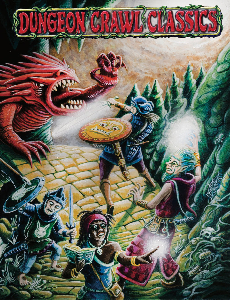 Dungeon Crawl Classics; Stefan Poag Cover - Goodman Games