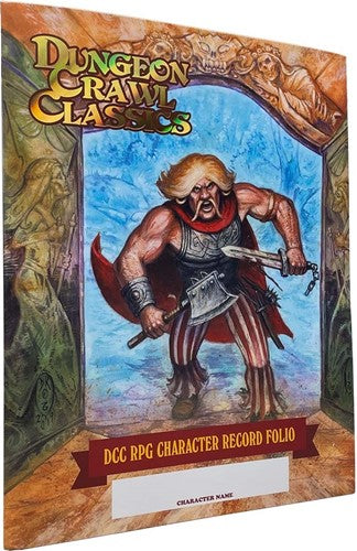 Dungeon Crawl Classics RPG Character Record Folio
