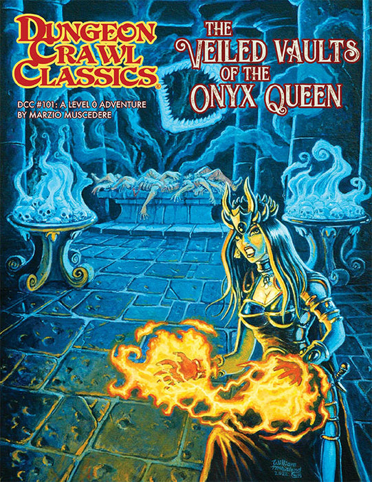 Dungeon Crawl Classics #101: The Veiled Vaults of the Onyx Queen - Goodman Games