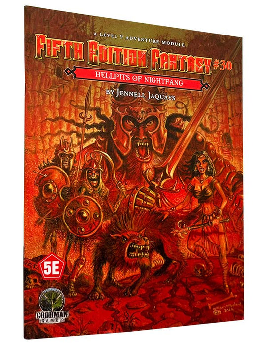 Dungeons And Dragons RPG: Module 30: Hellpits Of Nightfang