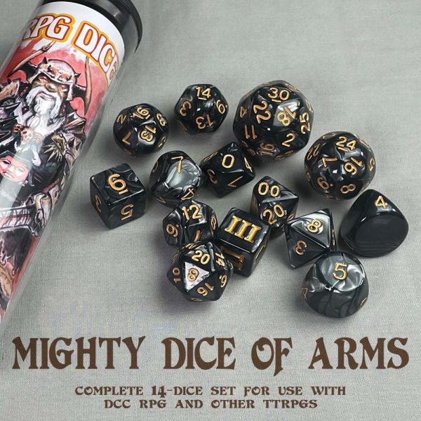 Dungeon Crawl Classics RPG Mighty Dice of Arms
