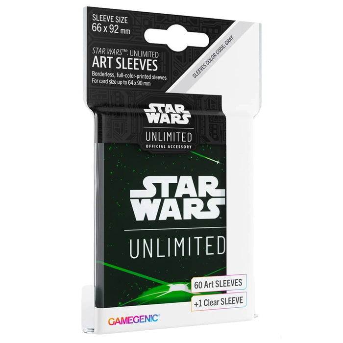 Gamegenic Star Wars: Unlimited Art Sleeves - Space Green