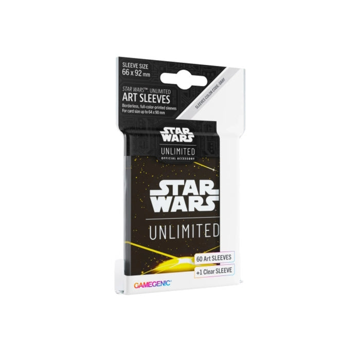 Gamegenic Star Wars: Unlimited Art Sleeves - Space Yellow