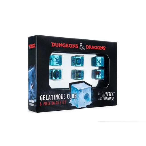 D&D Gelatinous Cube 6-Pack - Metallic Dice Games