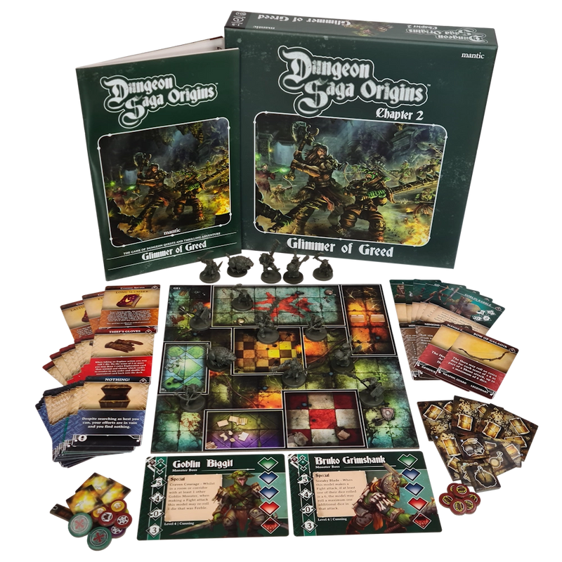 Dungeon Saga Origins: Chapter 2 Glimmer of Greed
