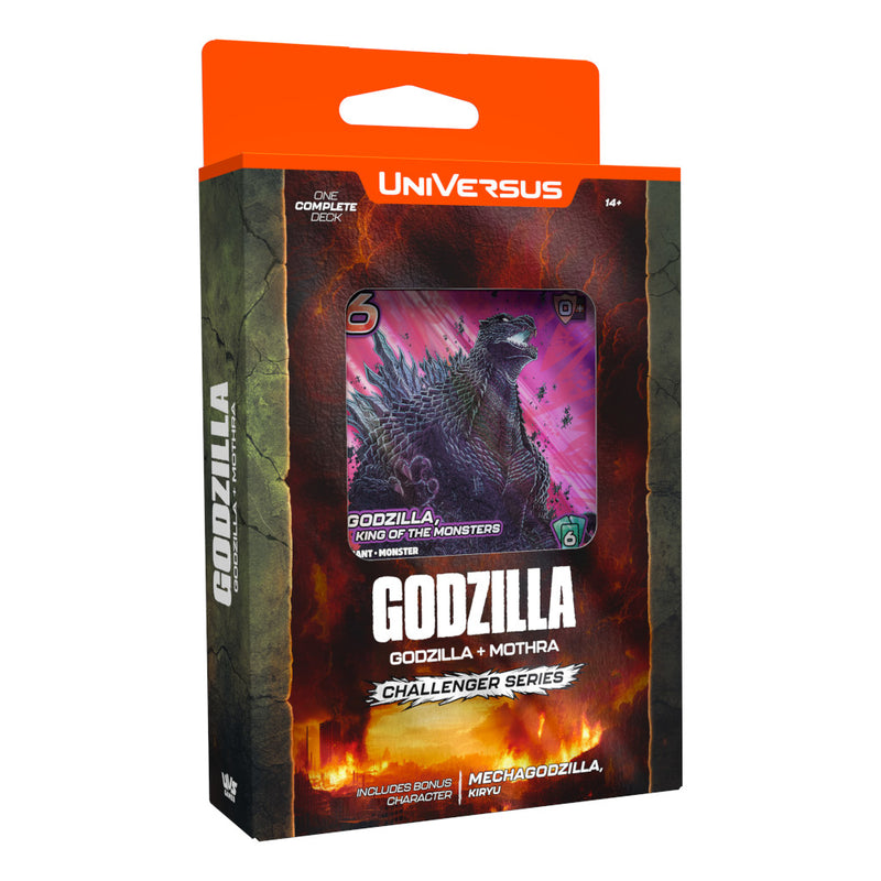 Godzilla Challenger Series: Godzilla & Mothra Deck - UniVersus Collectible Card Game