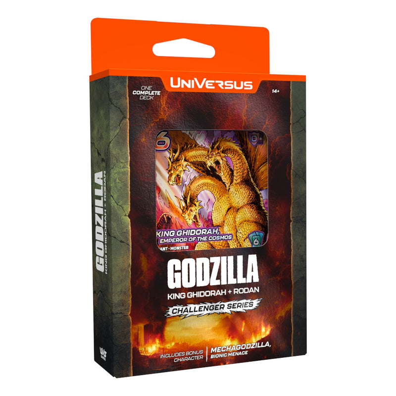 Godzilla Challenger Series: King Ghidorah & Rodan Deck - UniVersus Collectible Card Game
