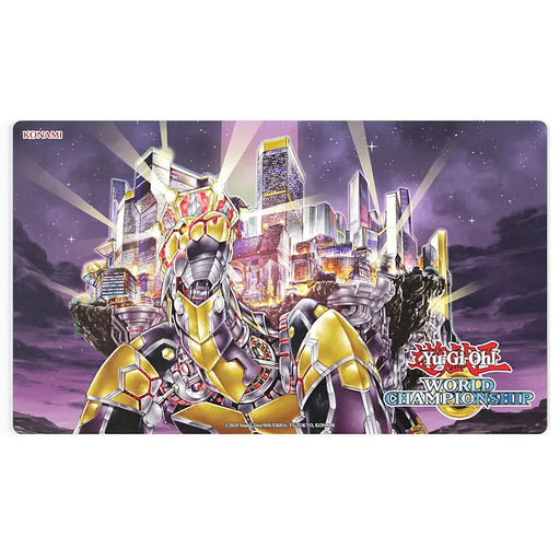 Grandopolis, The Eternal Golden City Game Mat - Yu-Gi-Oh! - Trading Card Game - Konami