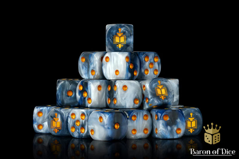 Golden Tome (25 Rounded) -- Baron of Dice