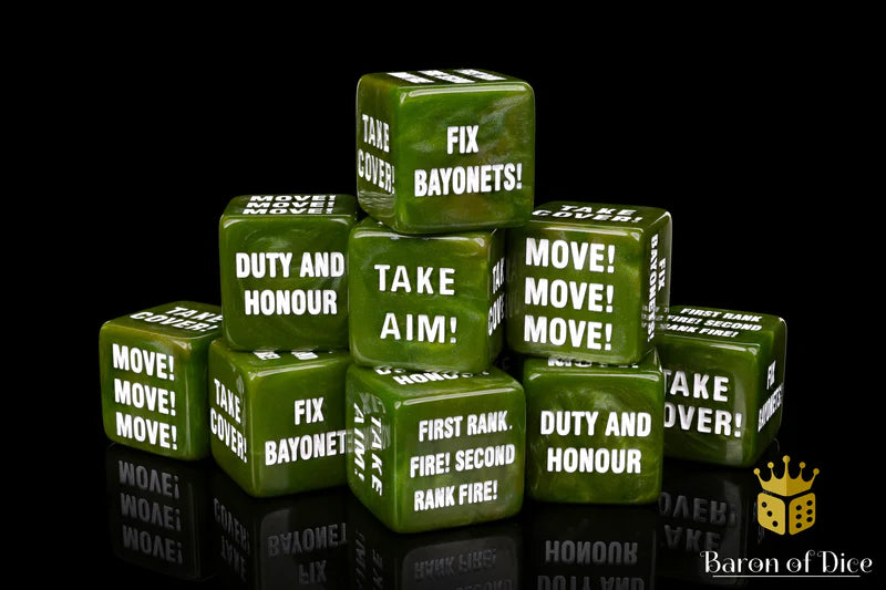Guard Order Dice Set (10) - Baron of Dice - Baron of Dice