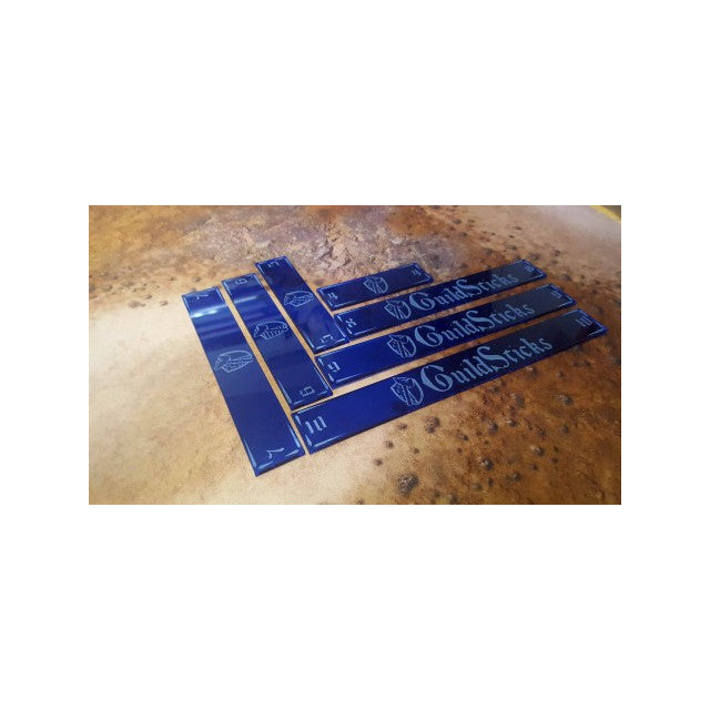 Guild Ball Sticks Masons Blue