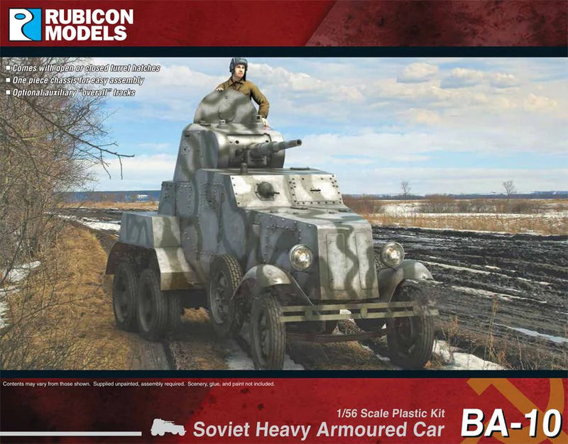 Rubicon Models - BA-10 Heavy Armoured Car - Rubicon Models LTD