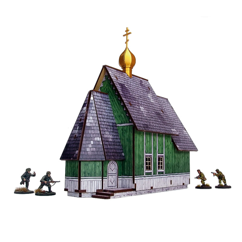 WW2 Ostfront Village Tserkov - Warlord Games