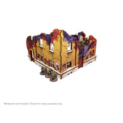 Pre-Painted WW2 Ostfront Stalingrad School Right (with 3rd floor) - Micro Art Studio
