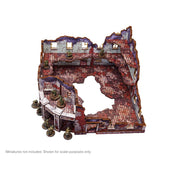 Pre-Painted WW2 Ostfront Stalingrad Univermag Front (with balcony) - Micro Art Studio