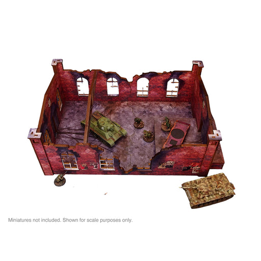 Pre-Painted WW2 Ostfront Stalingrad Factory Front - Micro Art Studio