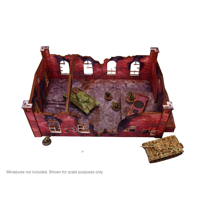 Pre-Painted WW2 Ostfront Stalingrad Factory Front - Micro Art Studio