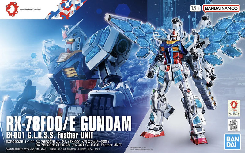 1/144 RX-78F00/E Gundam (EX-001  G.L.R.S.S. Feather Unit)