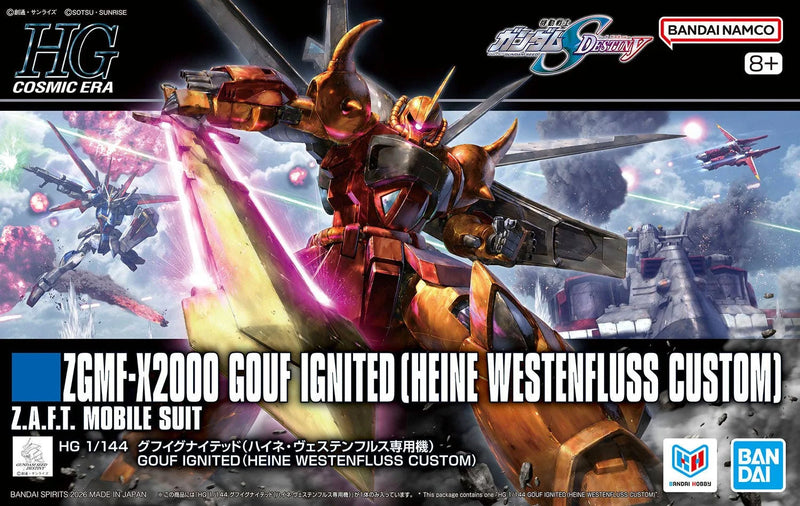 HG 1/144 Gouf Ignited (Heine Westenfluss Custom)