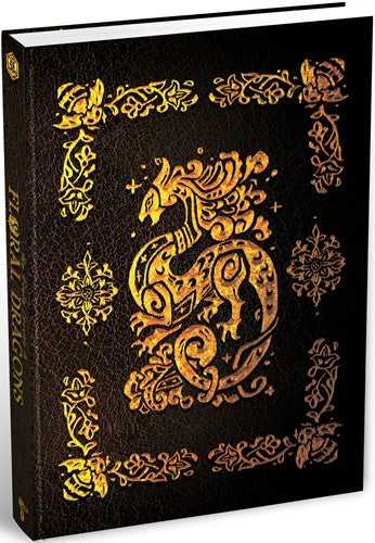 The Field Guide To Floral Dragons RPG Deluxe Book - Hit Point Press
