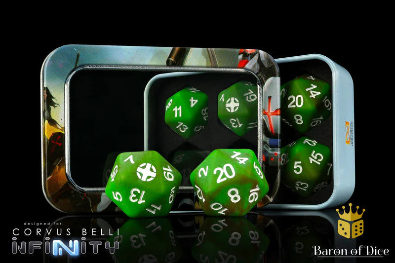 Infinity: Ariadna - Official Dice Set Baron of Dice