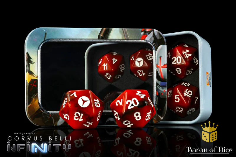 Infinity: Nomads - Official Dice Set Baron of Dice - Baron of Dice