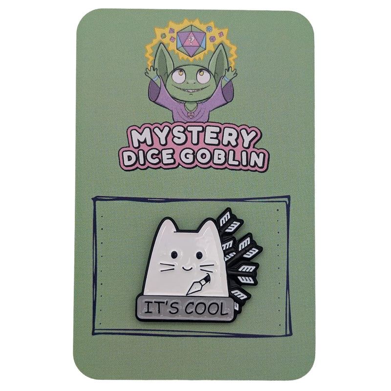 It's Cool - Mystery Goblin Dice Enamel Pin