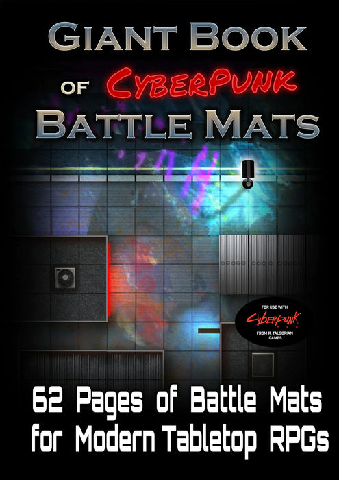 Giant Book of CyberPunk Battle Mats