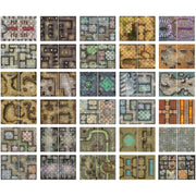 Big Book Of Battle Mats: Cells And Shrines - Loke Battlemats
