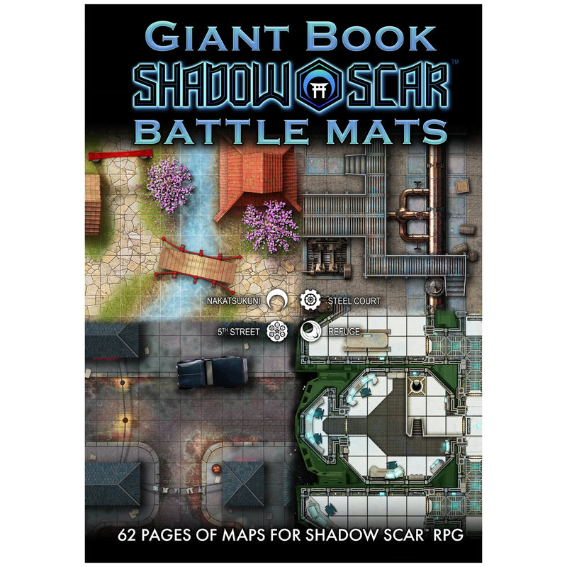 Giant Book Of Battle Mats: Shadow Scar - Loke Battlemats