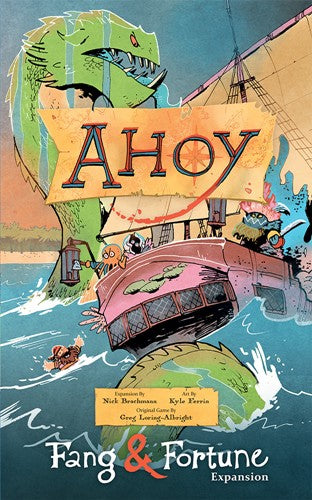 Ahoy Board Game: Fang And Fortune Expansion - Leder Games