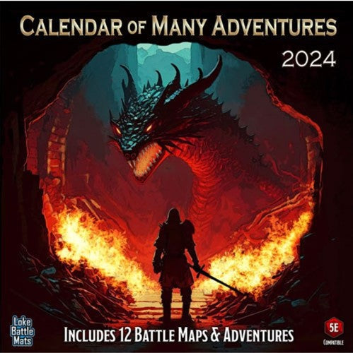 Calendar Of Many Adventures 2024