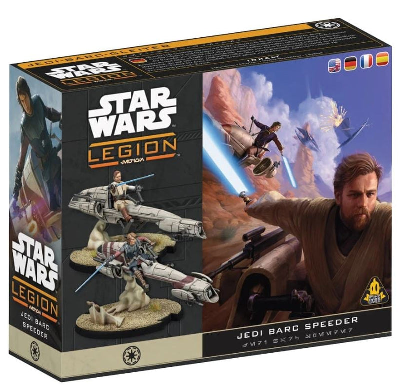 Star Wars: Legion - Jedi General on BARC Speeder