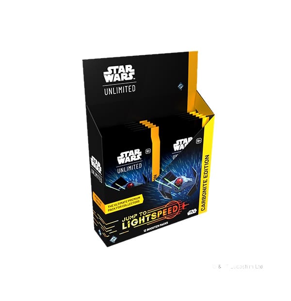 Star Wars Unlimited Jump to Lightspeed Carbonite Booster Box - Fantasy Flight Games