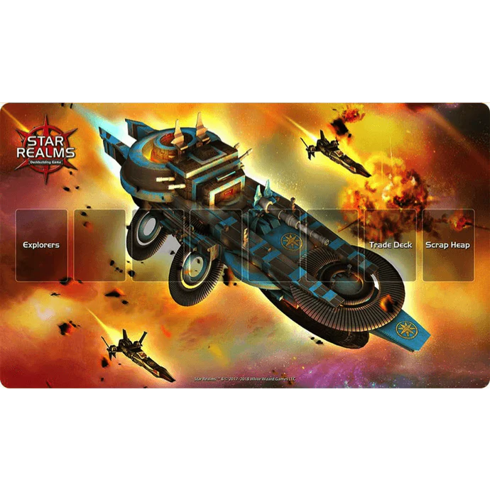 Star Realms Playmat Light Cruiser - Athena Games Ltd