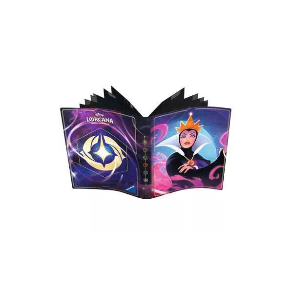 Disney Lorcana: Lorebook - 10 Page Portfolio - Evil Queen