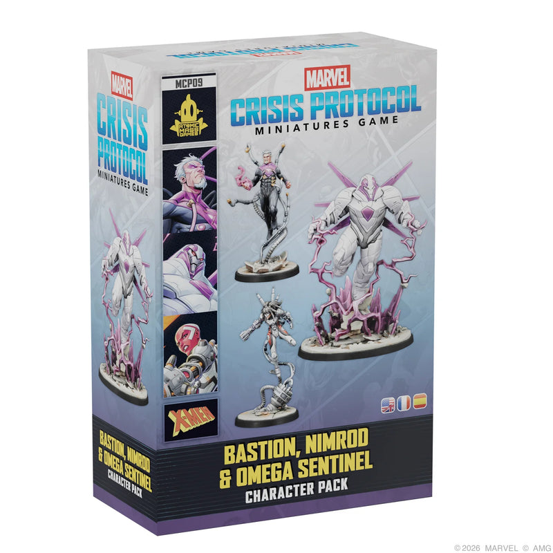 Bastion, Nimrod & Omega Sentinel - Marvel Crisis Protocol