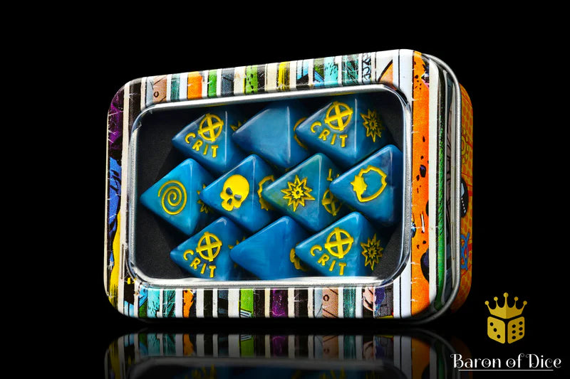 Heroic Mutants D8 Dice Set Baron of Dice - Baron of Dice