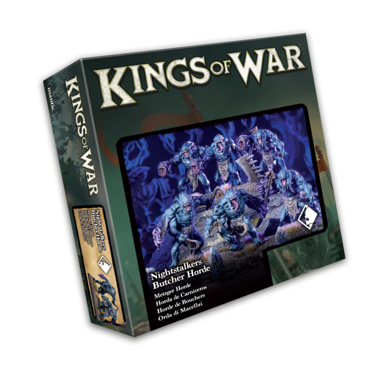 Nightstalker Butcher Horde – Kings of War - Mantic Games