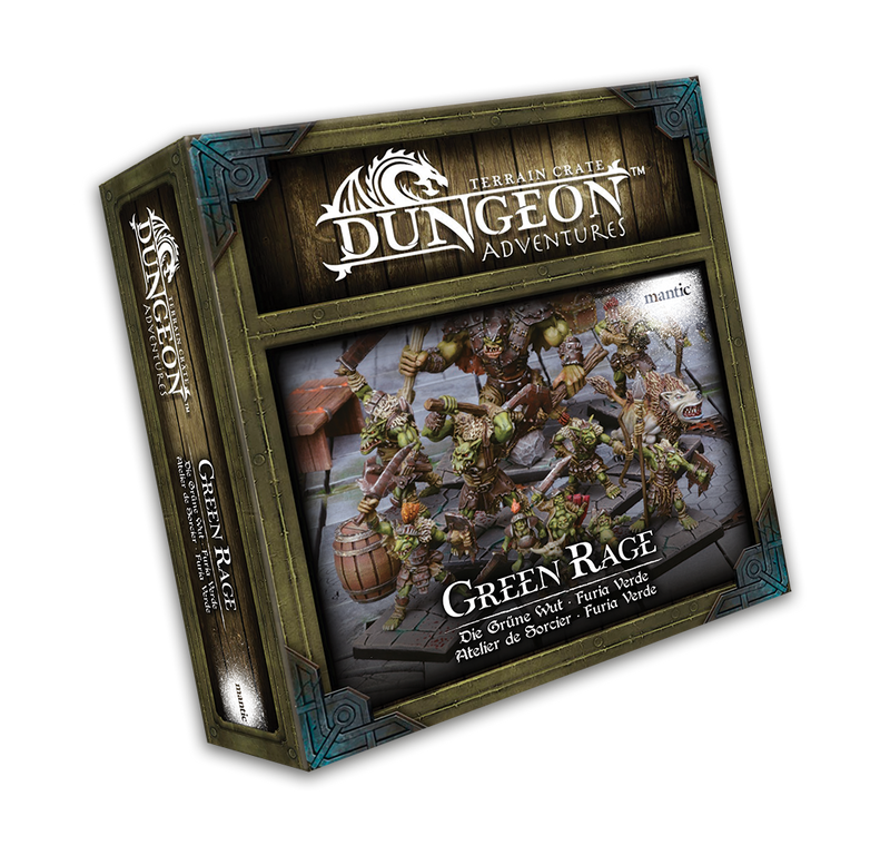 Terrain Crate: Dungeon Adventures: Green Rage