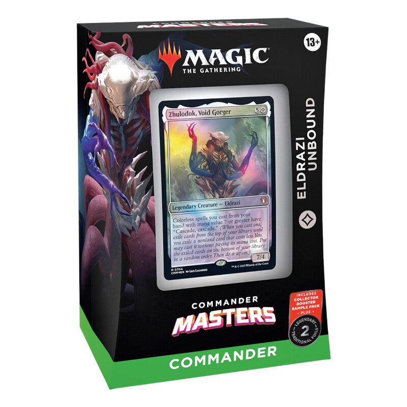 Magic: The Gathering Commander Masters Commander Deck - (100-Card Deck, 2-Card Collector Booster Sample Pack + Accessories) - Wizards Of The Coast
