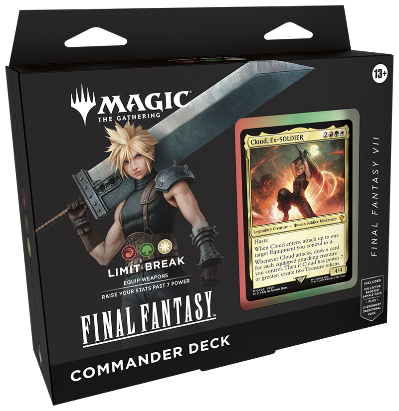 Magic: The Gathering Final Fantasy Commander Deck - Limit Break - Wizards Of The Coast