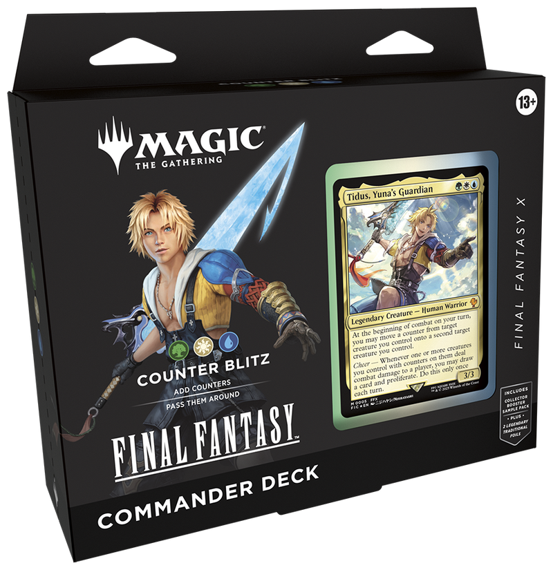 Magic: The Gathering Final Fantasy Commander Deck - Counter Blitz - Wizards Of The Coast