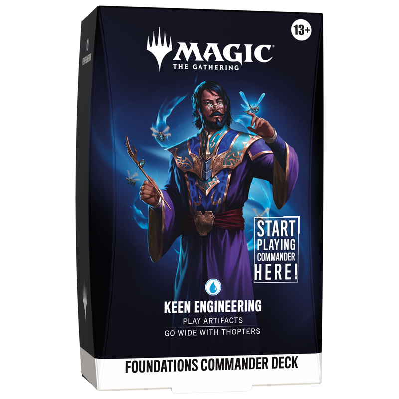Reality Fracture Foundations Starter Commander Deck Keen Engineering - Magic The Gathering - Wizards Of The Coast