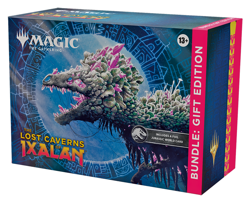 Magic: The Gathering The Lost Caverns of Ixalan Bundle Gift Edition - 8 Set Boosters, + Accessories - Wizards Of The Coast