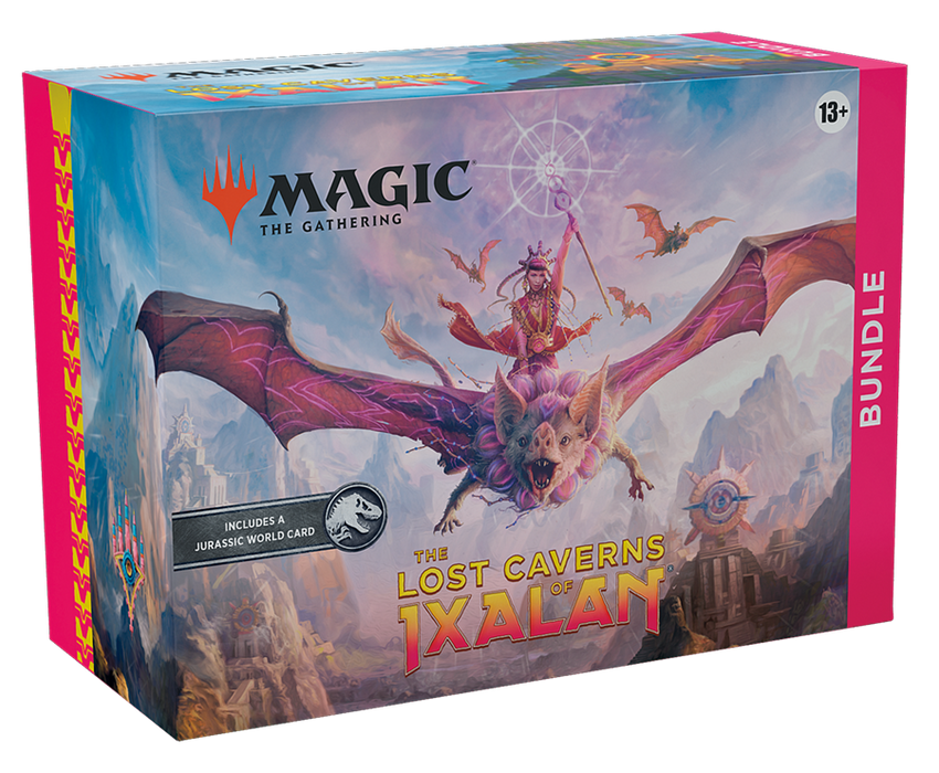 Magic: The Gathering The Lost Caverns of Ixalan Bundle - 8 Set Boosters + Accessories - Wizards Of The Coast