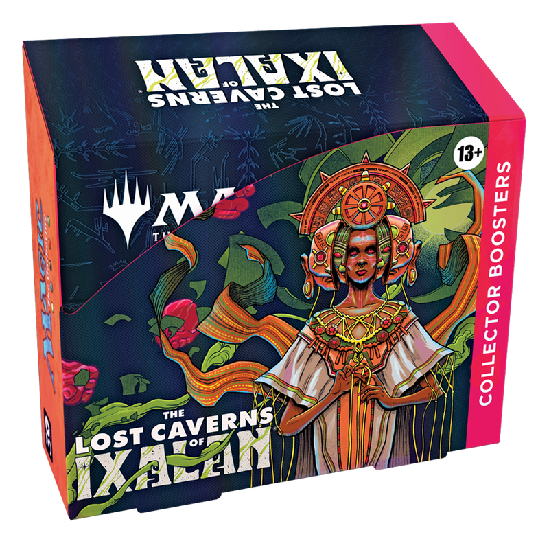 Magic: The Gathering The Lost Caverns of Ixalan Collector Booster Box - 12 Packs + 1 Foil Box Topper Card (181 Magic Cards) - Wizards Of The Coast