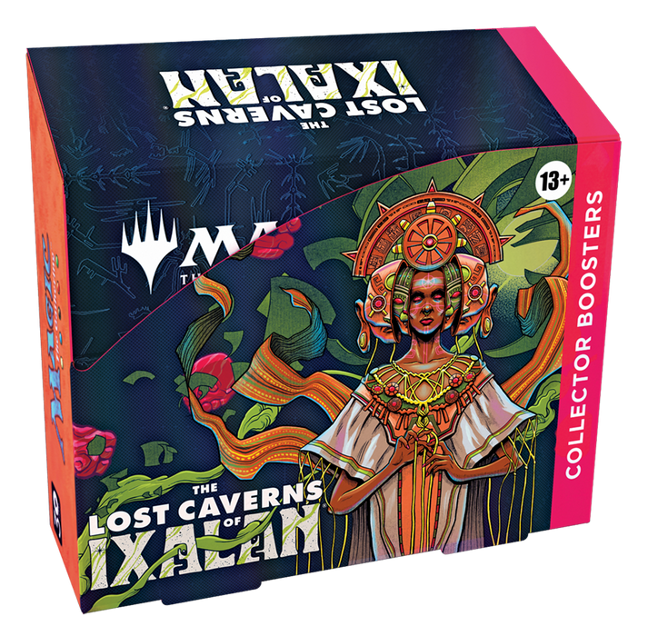 Magic: The Gathering The Lost Caverns of Ixalan Collector Booster Box - 12 Packs + 1 Foil Box Topper Card (181 Magic Cards) - Wizards Of The Coast